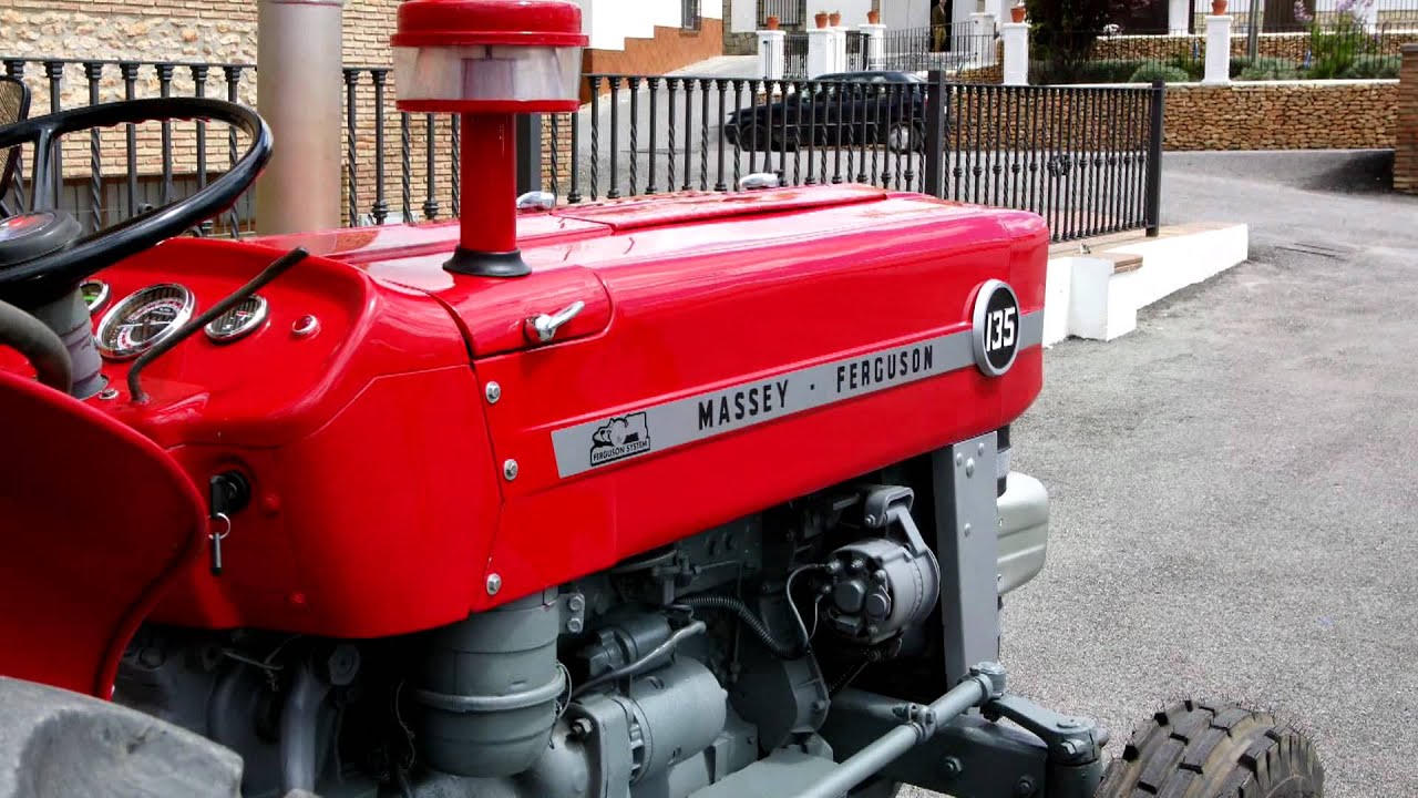 Restauración Tractor Massey Ferguson 135