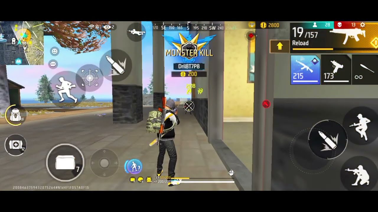 FREE FIRE 🔥 BATTLE ROYALE ANDROID GAMEPLAY PART 10😱