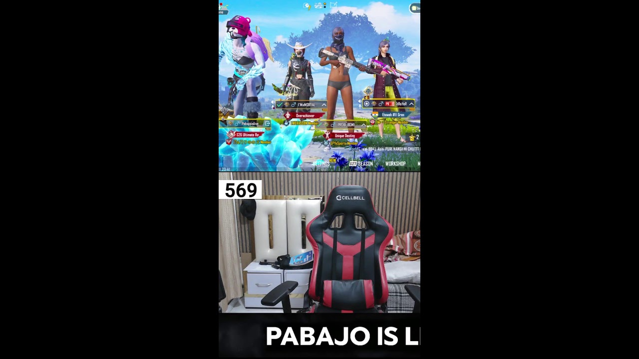 PABAJO IS BACK #pubgmobile #pubg #shorts #shortsfeed #shotslive