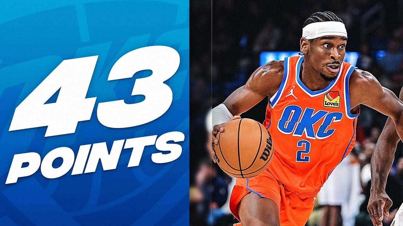 Shai Gilgeous-Alexander GOES OFF For 43 PTS! | November 8, 2023