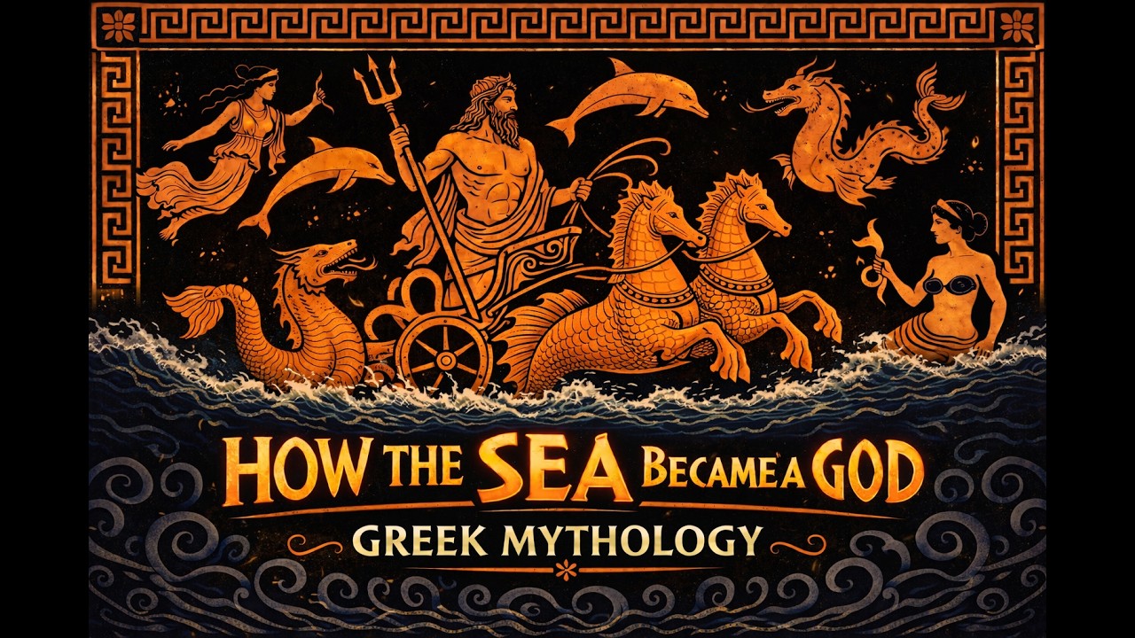 NO * How Poseidon Became The God of Sea : The Untold Story  | Greek Mythology - History for Sleep