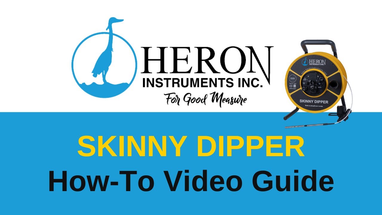 Water Level Meter - How to Use the SKINNY DIPPER