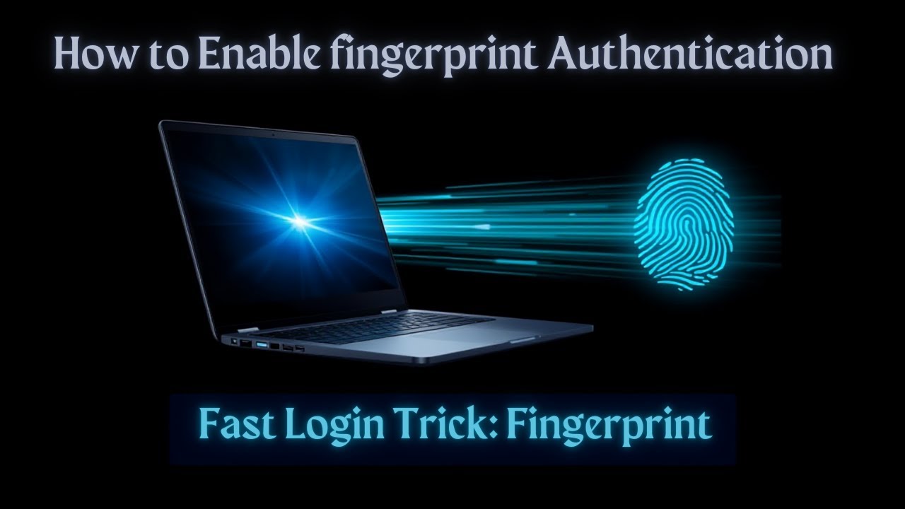 How to Enable Fingerprint Authentication on Ultra 7 Laptop I Fast Login Trick: Fingerprint