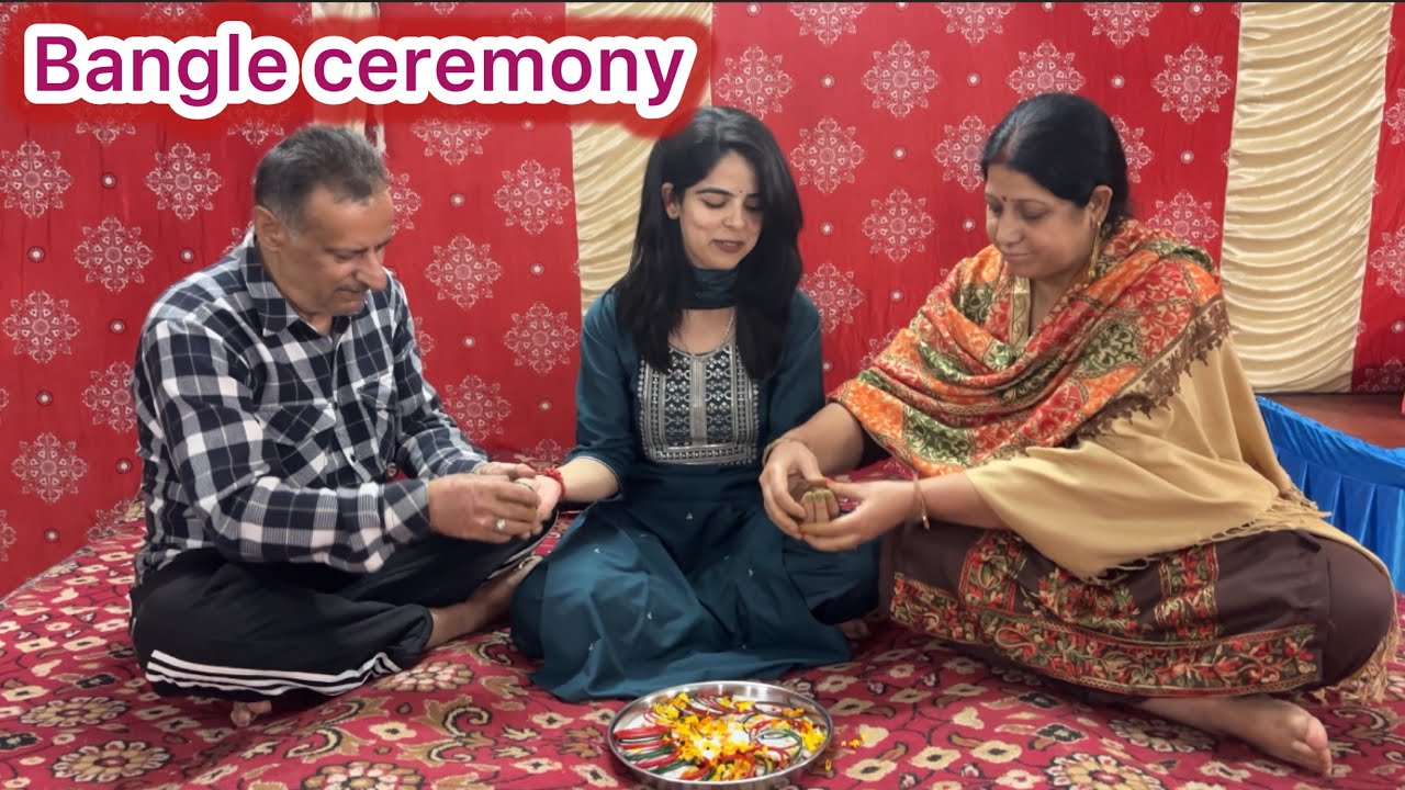 My bangle ceremony function 
