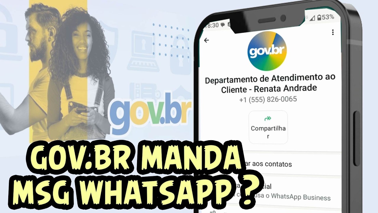 gov.br Manda Mensagem no Whatsapp ?