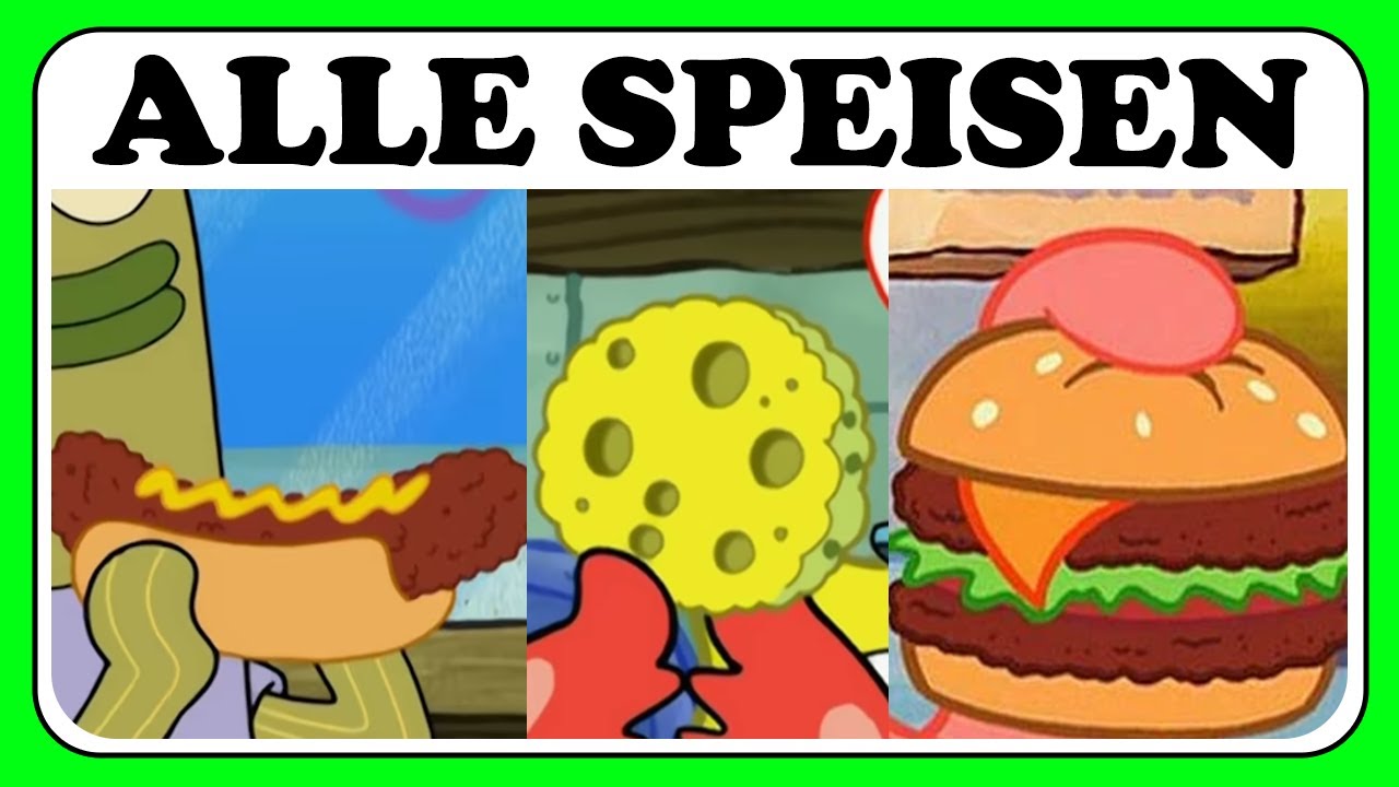 Alle Speisen der Krossen Krabbe