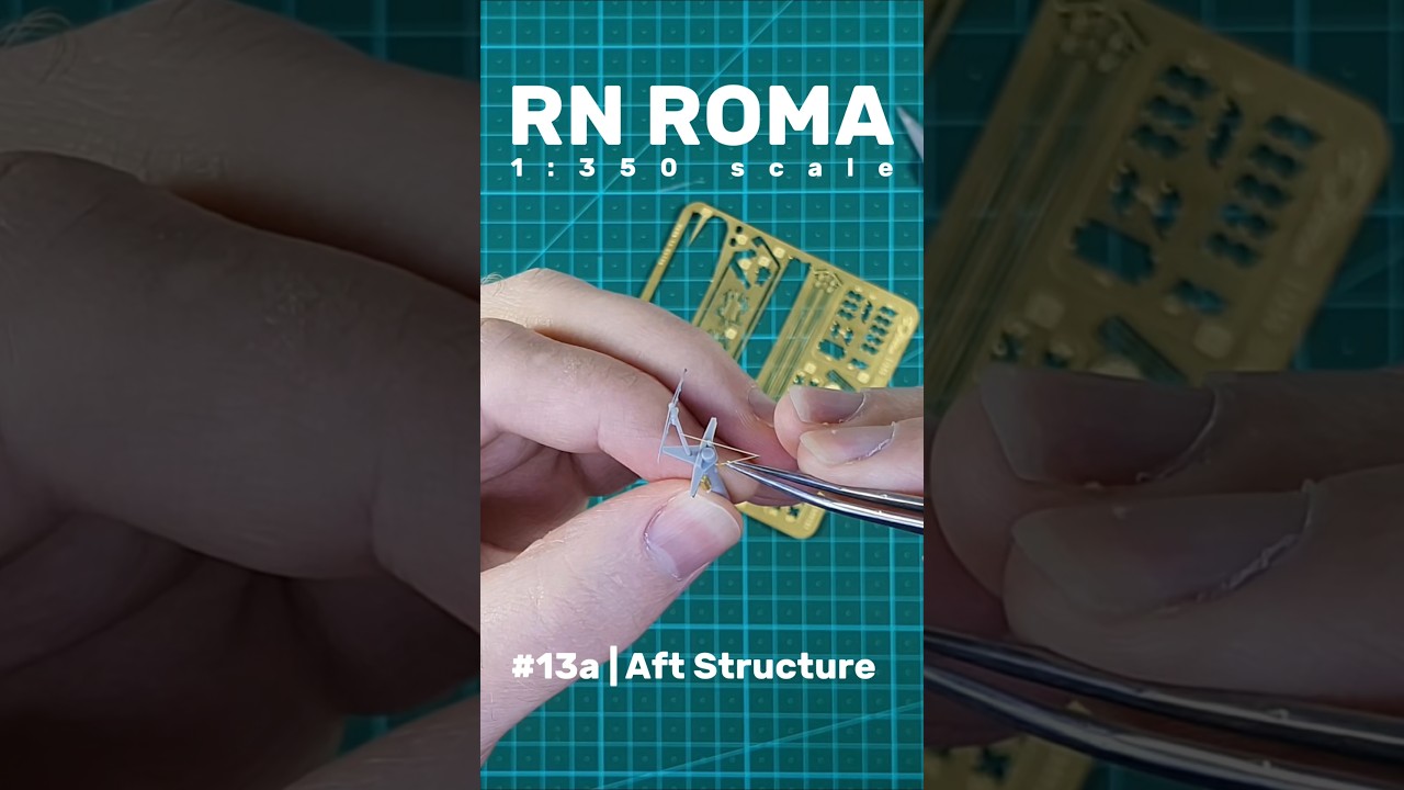 RN Roma: Part 13a - Aft Superstructure 