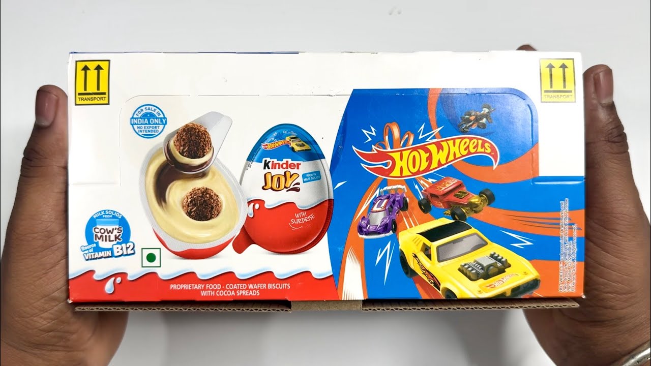 New Hotwheels Edition Kinder Joy Unboxing