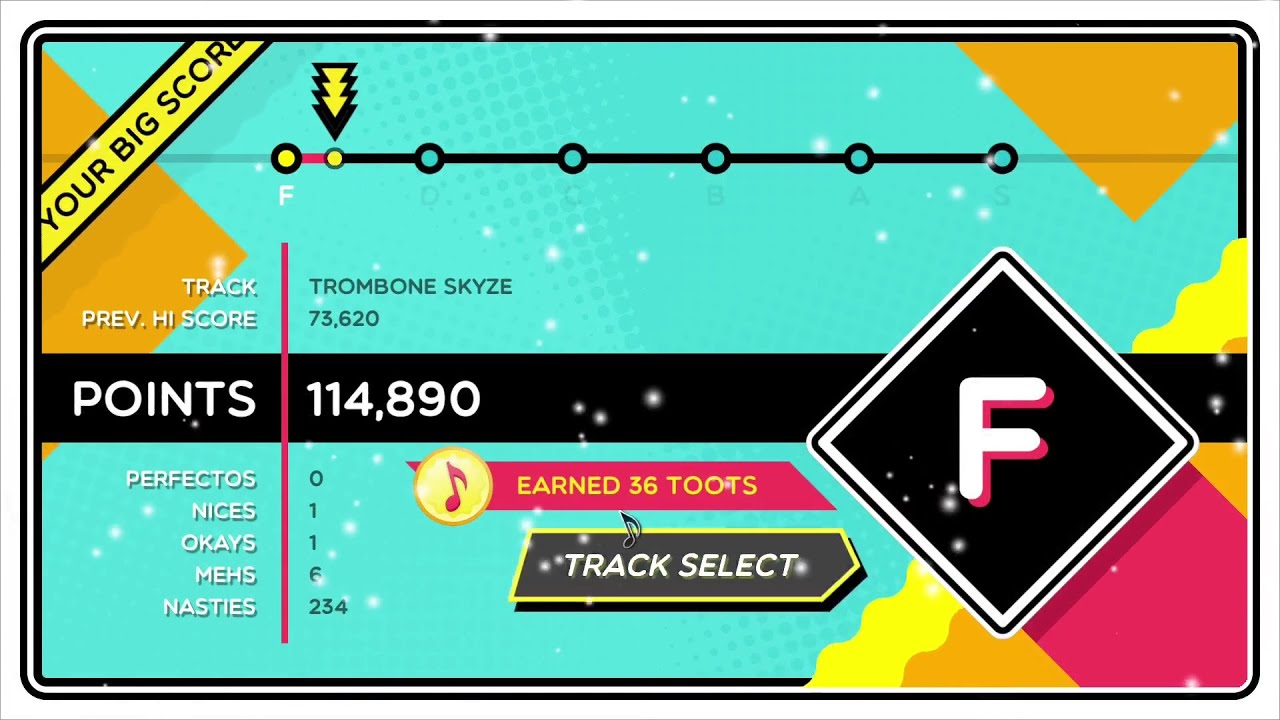 Trombone Champ All Songs F Rank!
