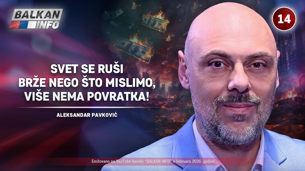 INTERVJU: Aleksandar Pavković – Svet se ruši brže nego što mislimo, više nema povratka! (22.2.2026)