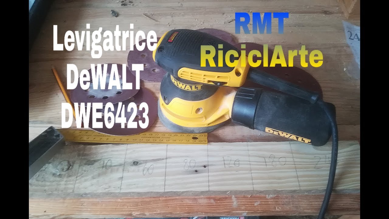 Levigatrice Rotorbitale DeWALT DWE6423