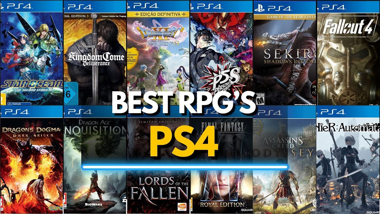 Топ-50 лучших RPG для PS4 всех времён
