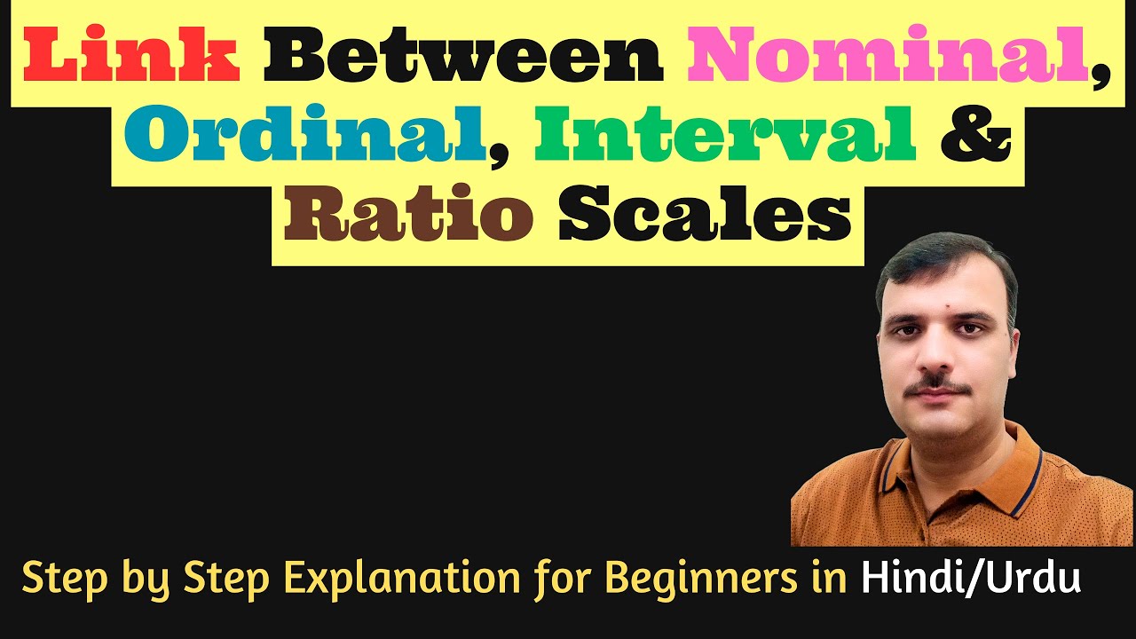 Link between Scales of Measurement