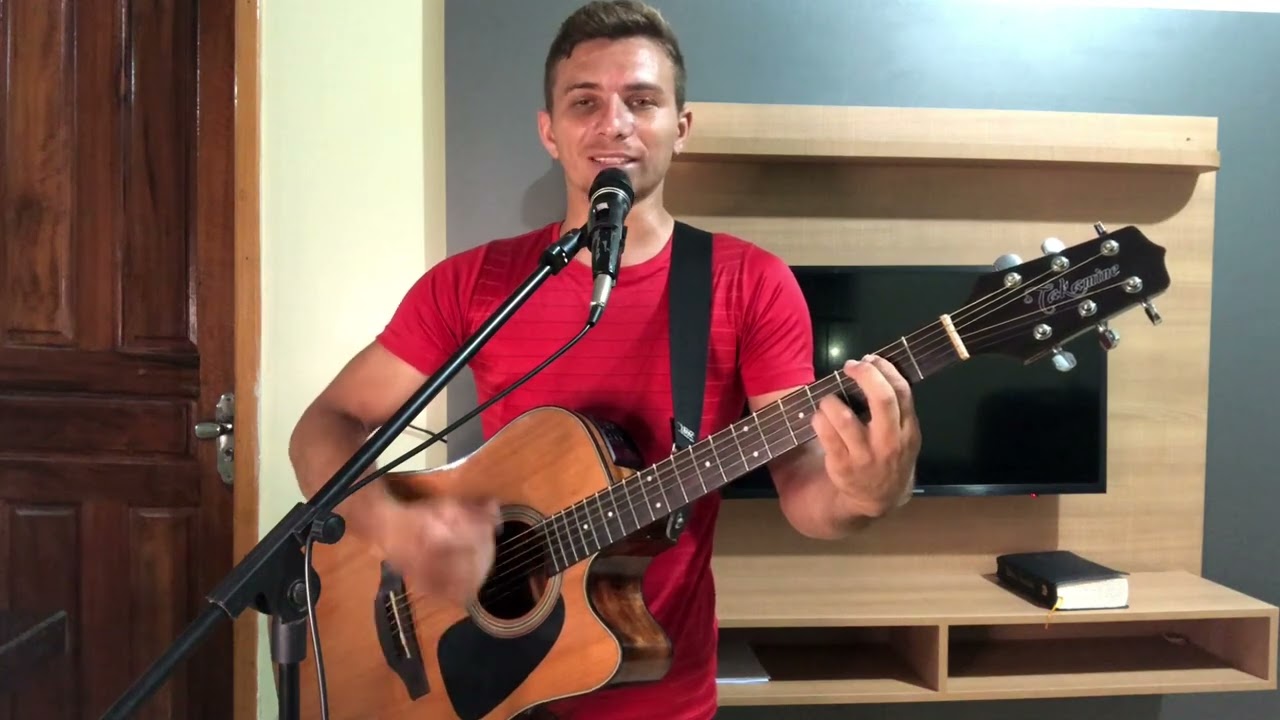 O rei está voltando hino 547 da harpa cristã versão Jhonata violonista