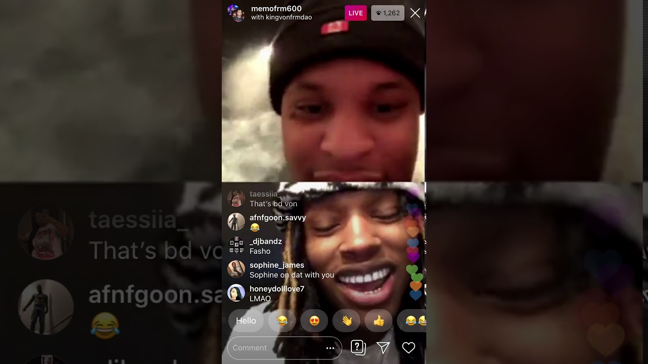 OTF crew clown memo600 because he not allowed to make music in the studio