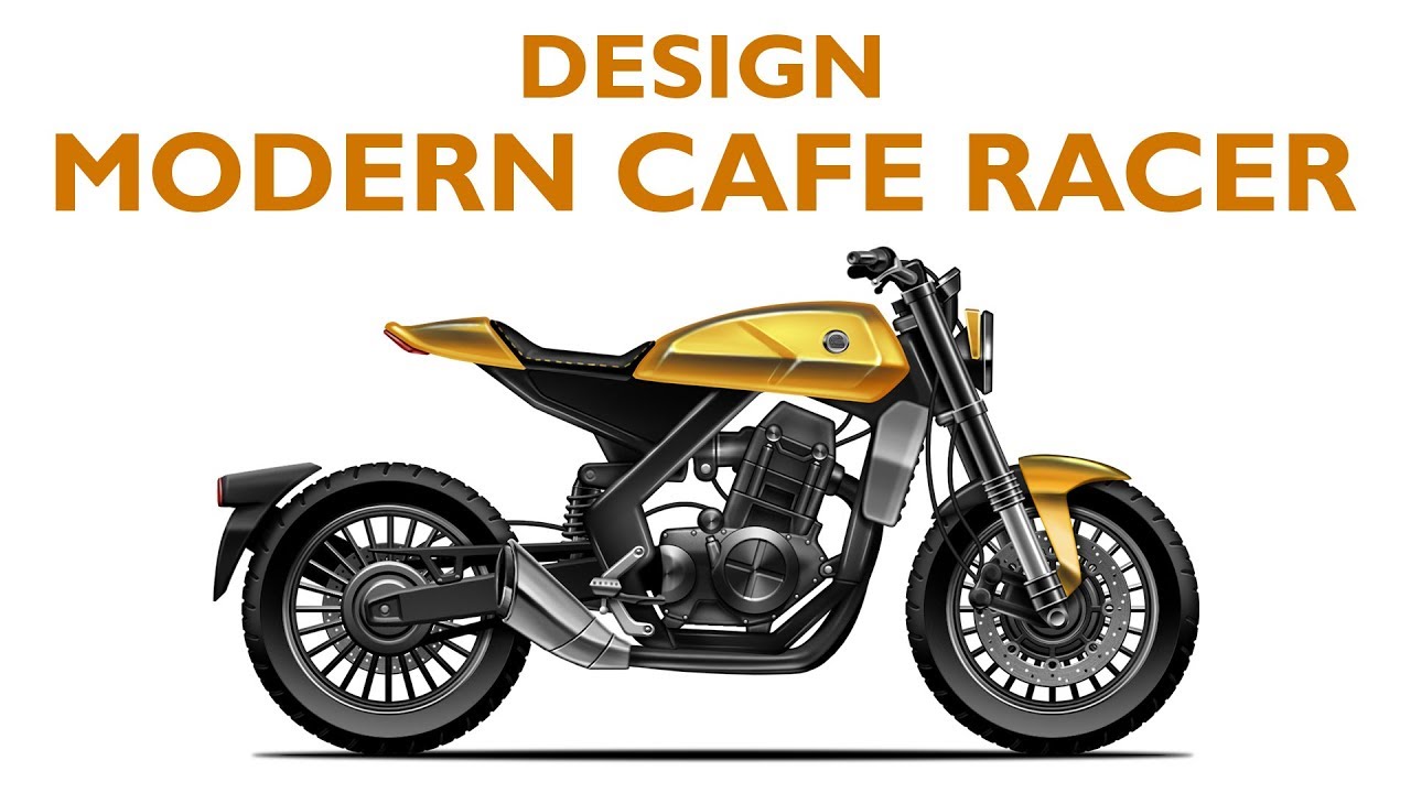 Designing a Modern Cafe Racer Motorcycle