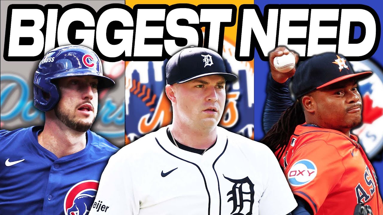 Biggest Offseason Need for Every MLB Team