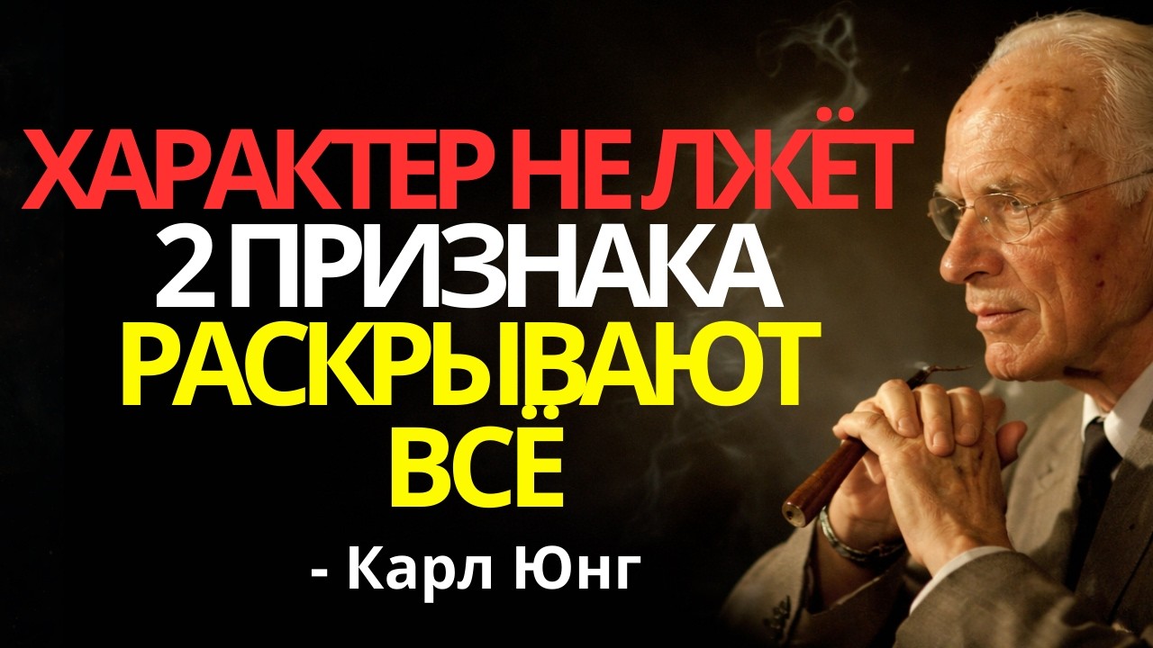 2 Психологических Признака, Которые Раскрывают Истинный Характер Любого Человека | Карл Юнг