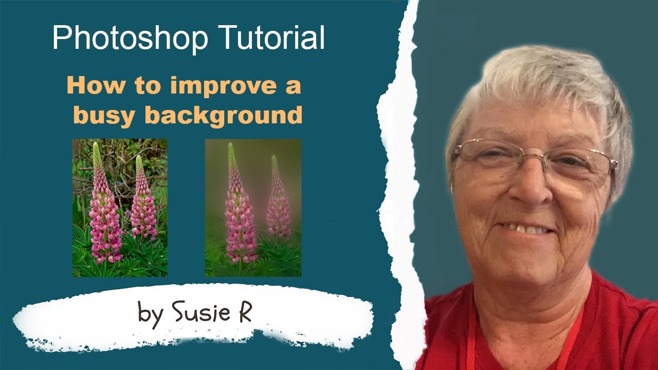 How to improve a busy background