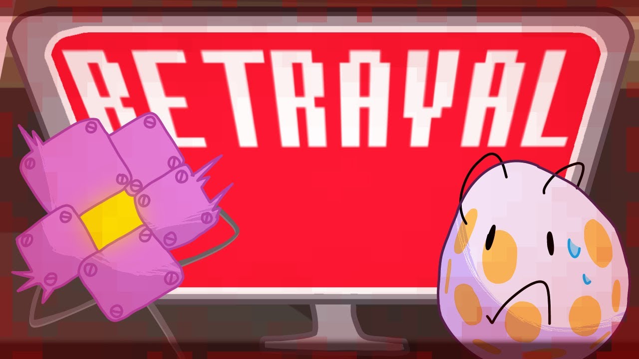 Betrayal But Robot Flower, Tv, And Eggy Sing It (FNF/BFDI Cover/Reskin)