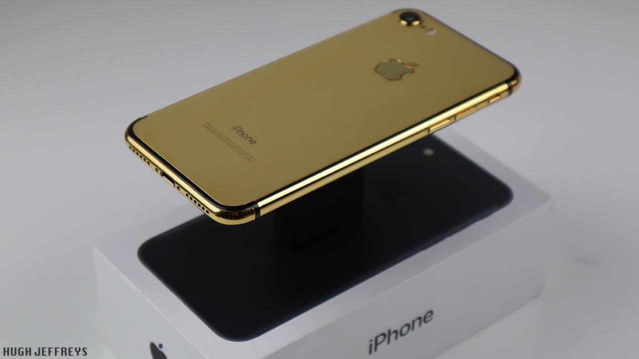 Building a Stunning Gold Plated iPhone 7