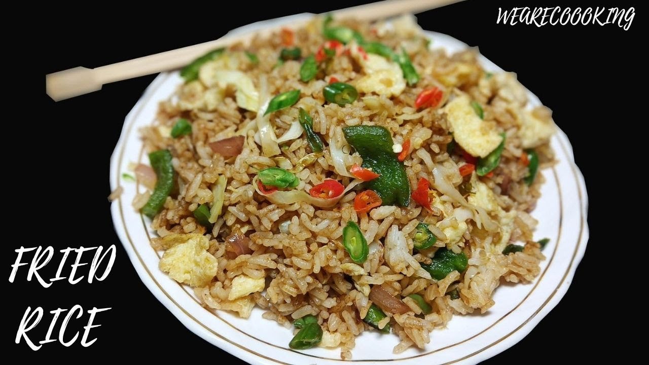 २ मिनट वाली वेग फ्राइड राइस रेसिपी-  2  Min Egg Fried Rice Street Style With Tips - wearecooking