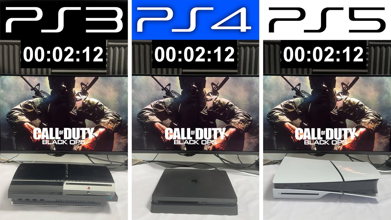 BLACK OPS 1 - PS5 vs PS4 vs PS3 | Graphics and Loading Times