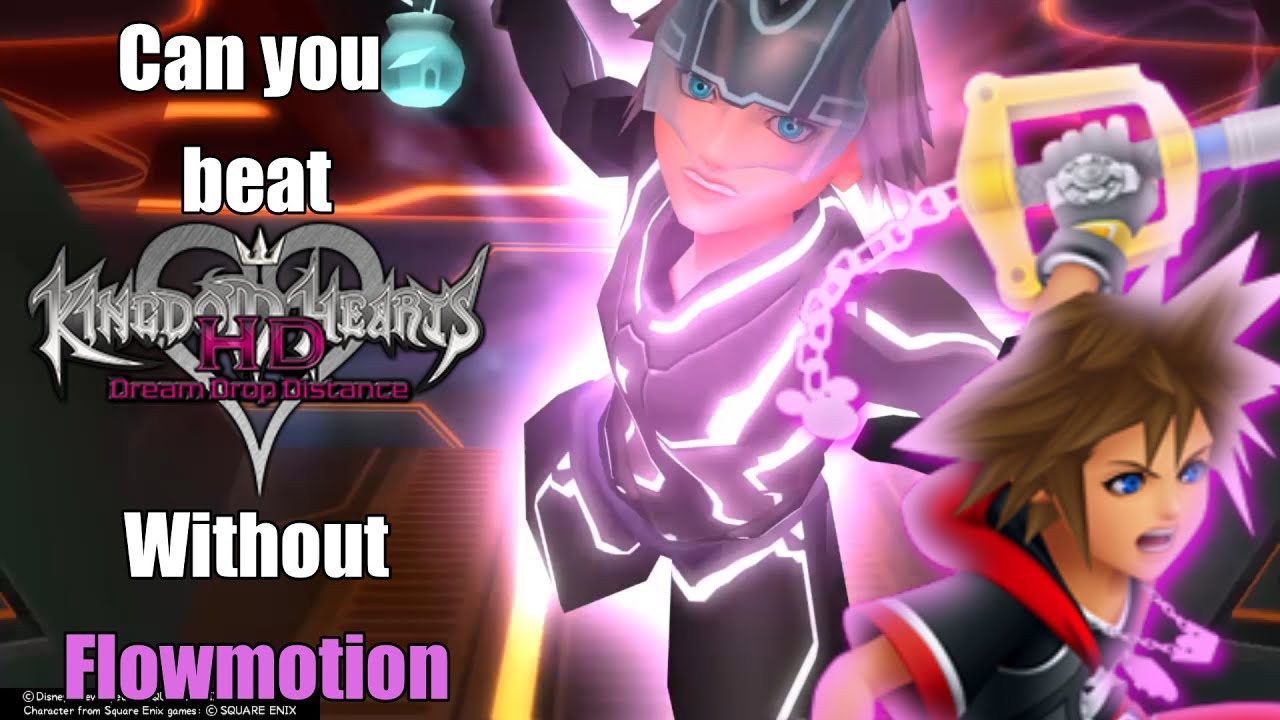 Сможете ли вы пройти Kingdom Hearts Dream Drop Distance БЕЗ FLOWMOTION?