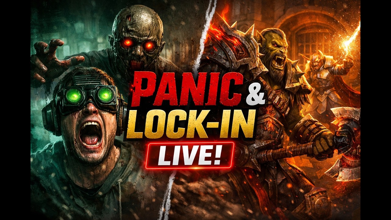 The Outlast Trials Has Me Panicking… WoW Lock-In Mode |LIVE|