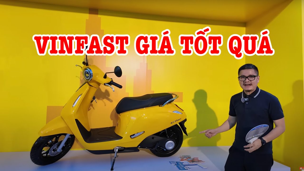 Xe máy điện Vinfast chưa bao giờ giá tốt như bây giờ!