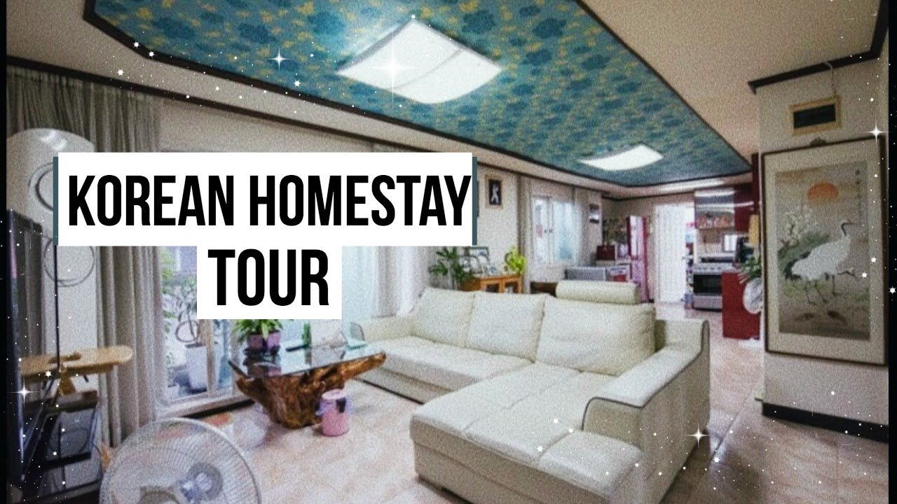korean host family apartment tour