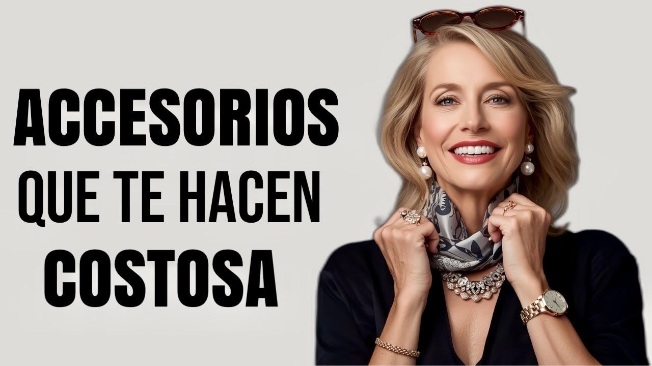 7 ACCESORIOS que te hacen Ver COSTOSA al Instante a los 60+