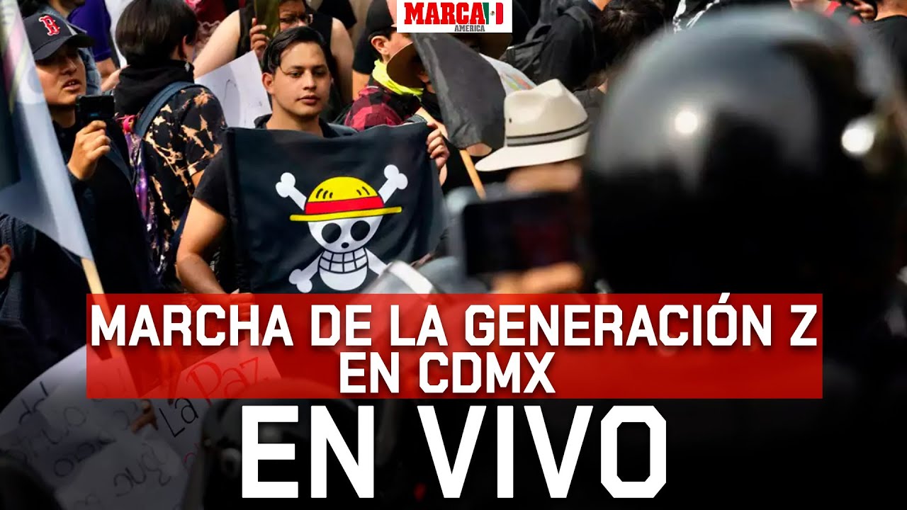 Marcha de la Generaci&oacute;n Z en CDMX | EN VIVO