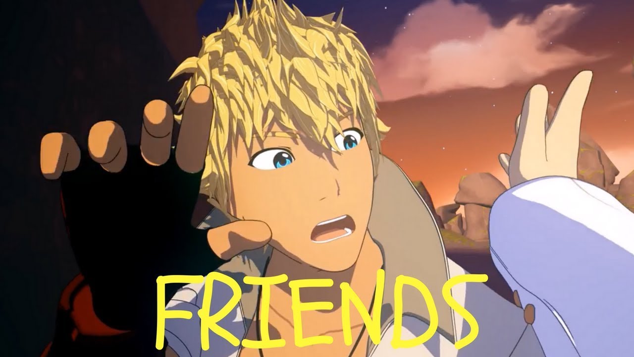 RWBY AMV - FRIENDS (Blake x Sun/Weiss x Jaune)