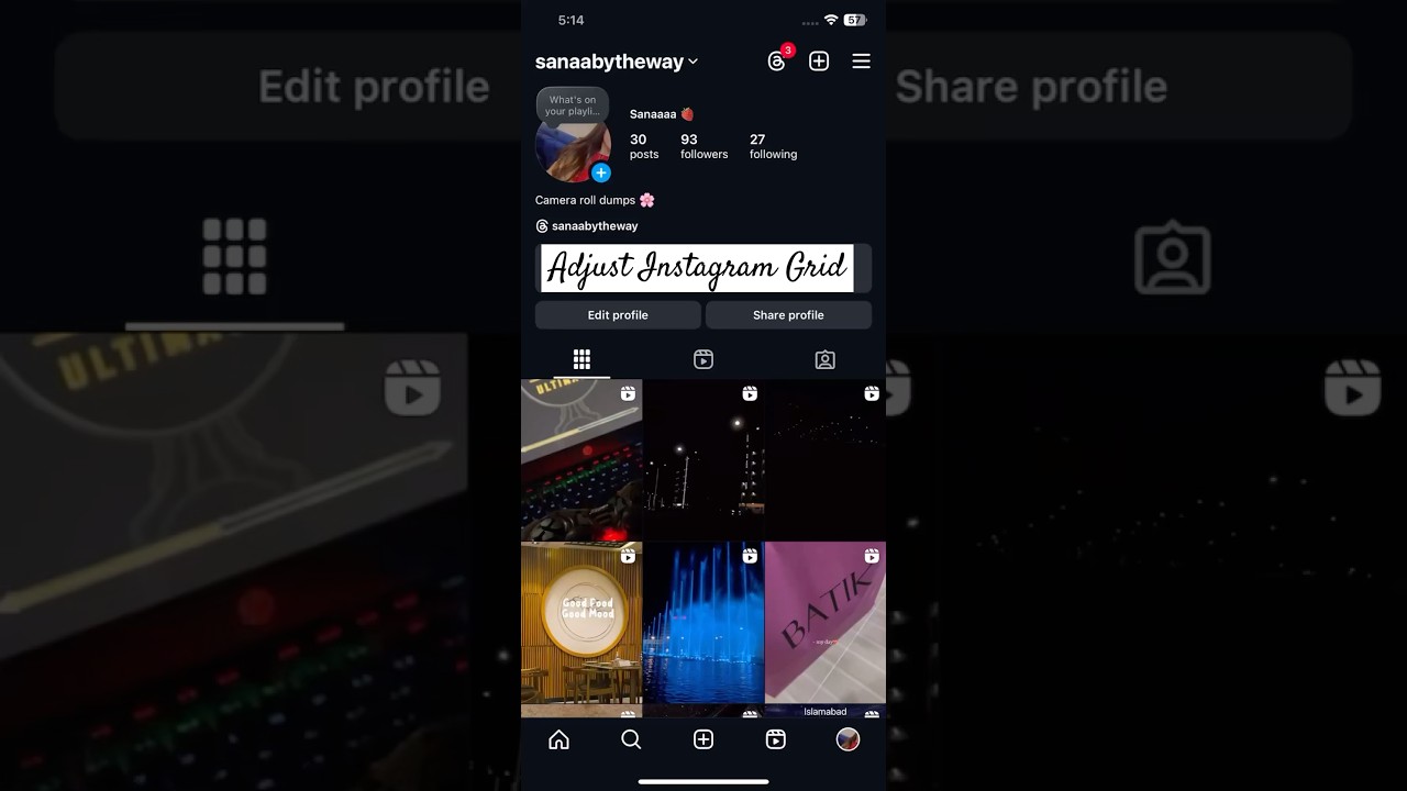 How To Adjust Instagram Grid | Instagram Grid Update