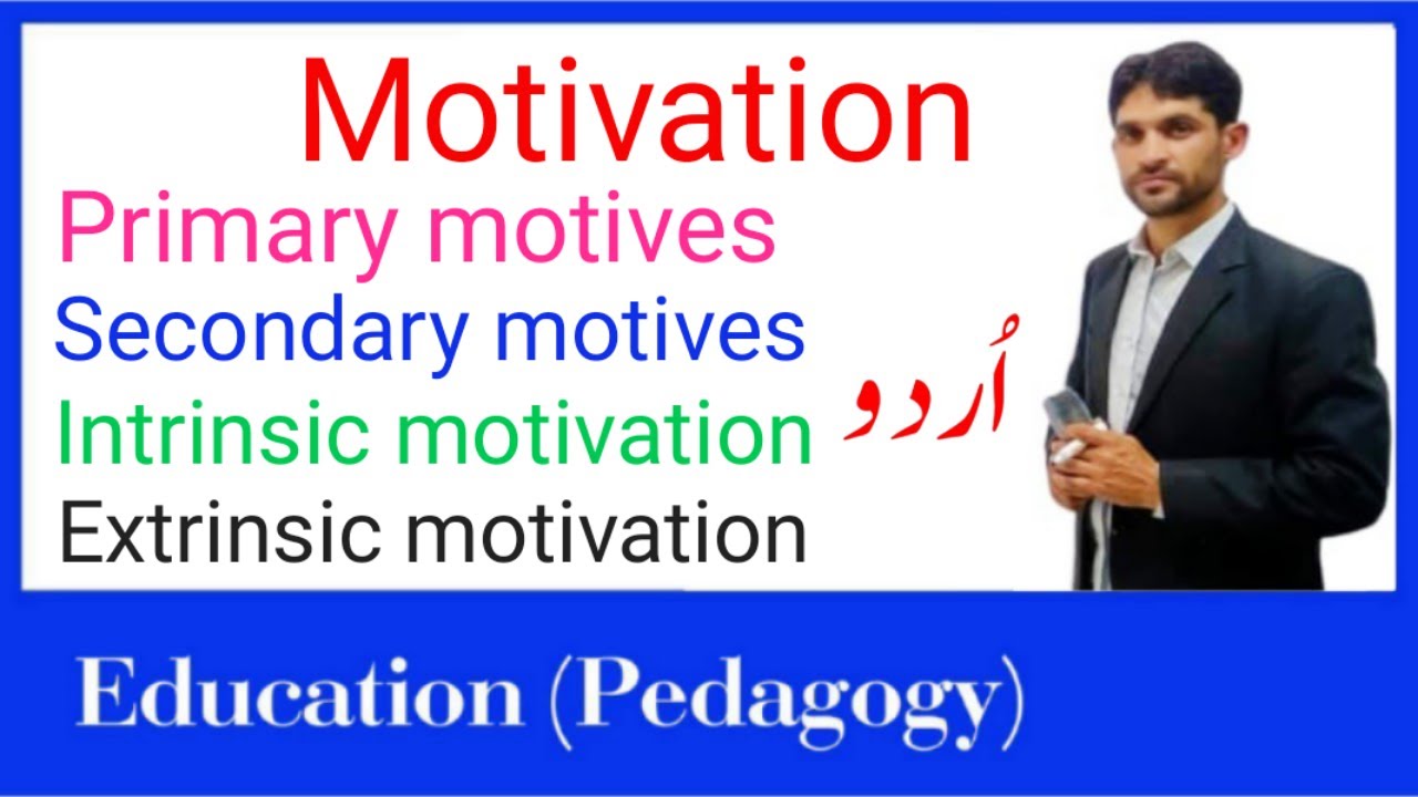 Explanation of Motivation in Urdu