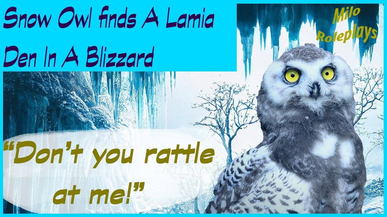 [M4A] Snow Owl finds A Lamia Den In A Blizzard [Lamia Listener] [Tsundere] [Truce] [ASMR RP]