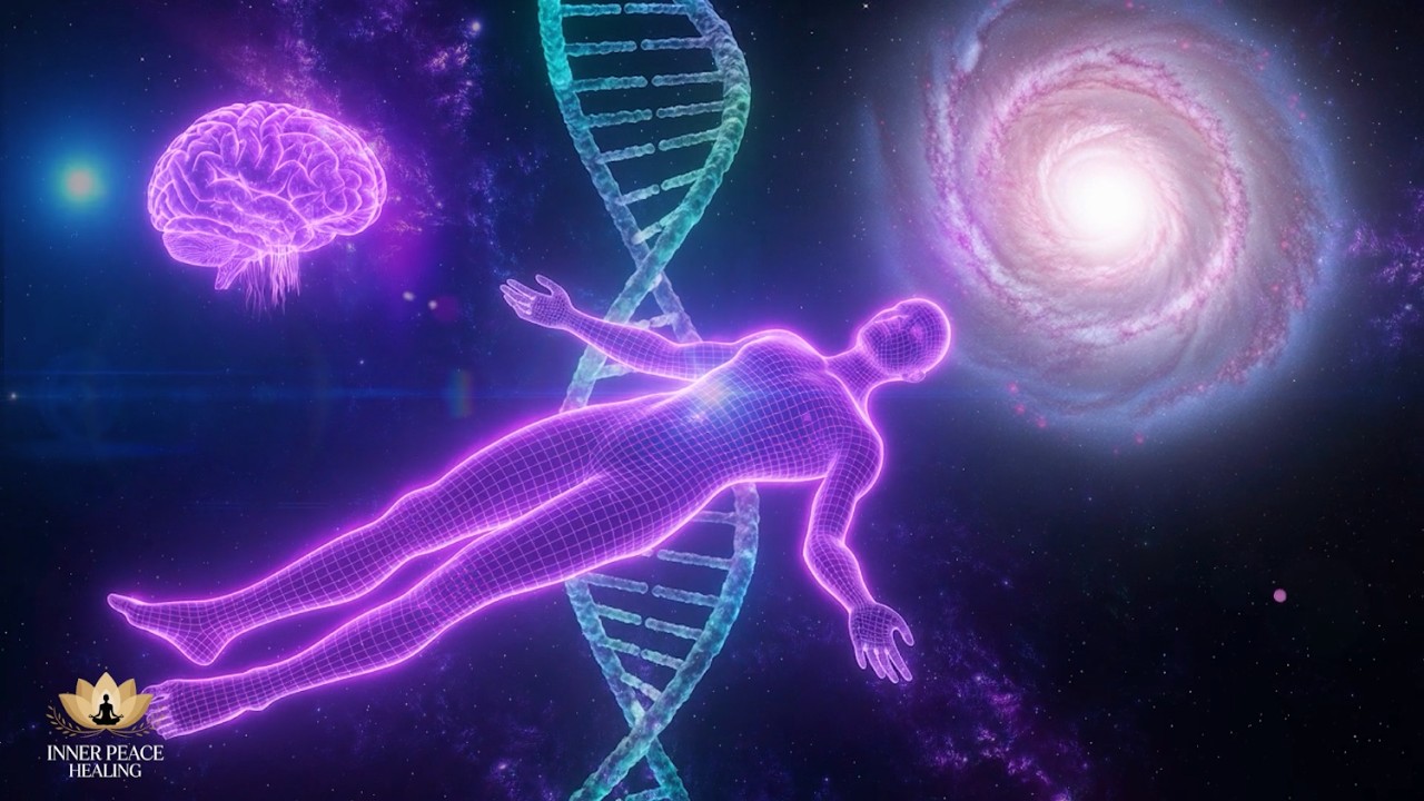432Hz + 963Hz + 528Hz + 852Hz | The Deepest Healing Sleep: DNA Repair, Deep Delta Rest, Restore