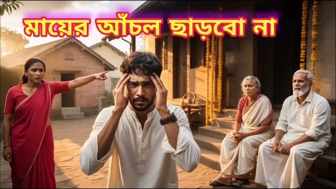 মায়ের আঁচল ছাড়বো না | Emotional Bangla Song | Akash Chandan 
