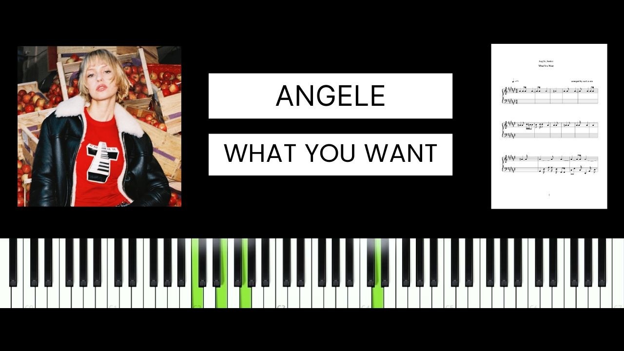 Angèle, Justice - What You Want (BEST PIANO TUTORIAL & COVER)