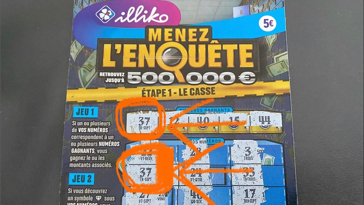 Grattage Fdj - Pour 30 euros de Tickets !!! 😱😱😱