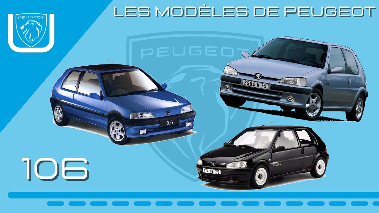 La PEUGEOT 106 la première des 6 - 30 ANS CETTE ANNÉE !!! #UPM 03