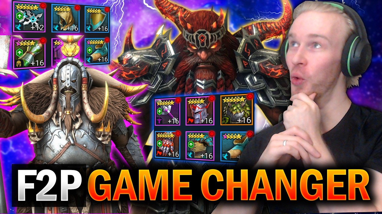 This CHANGES EVERYTHING on the F2P Account (Gear Build Tips) - Raid Shadow Legends