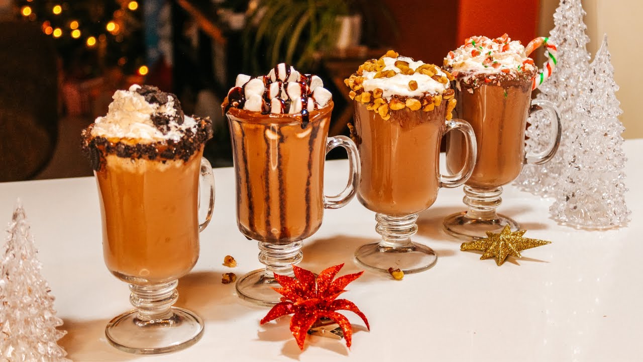 4 CHOCOLATES CALIENTES PARA DISFRUTAR EN DICIEMBRE | Bebidas Navideñas