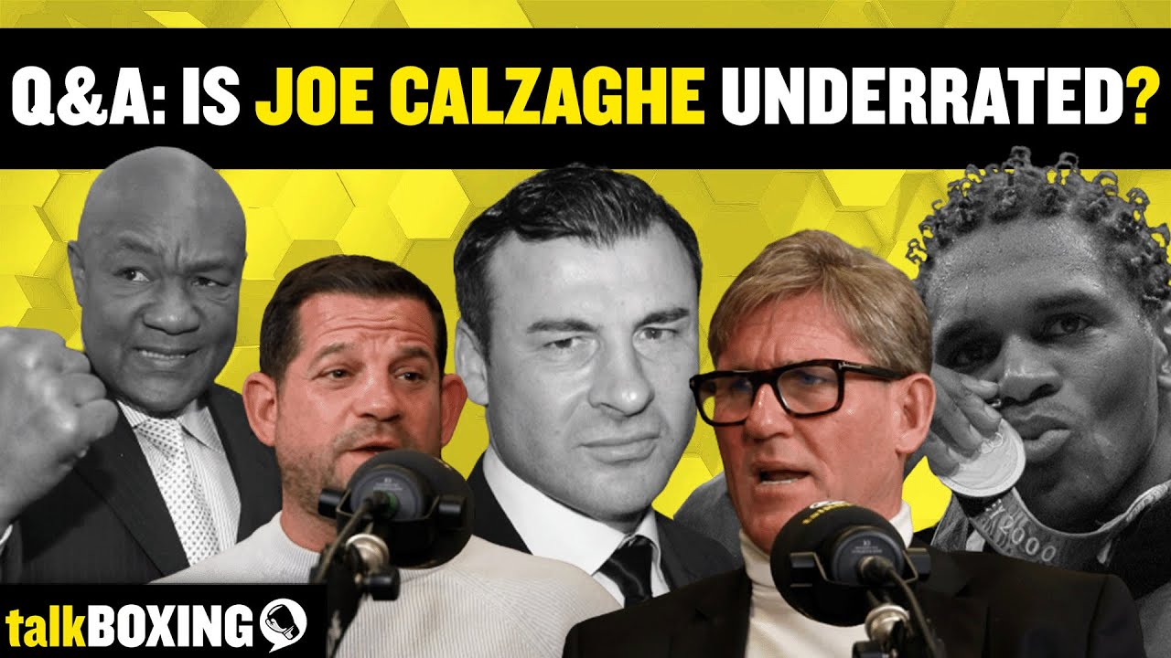 IS JOE CALZAGHE UNDERRATED? 🤔 | EP10 | talkBOXING: The Q&A with Simon Jordan & Spencer Oliver