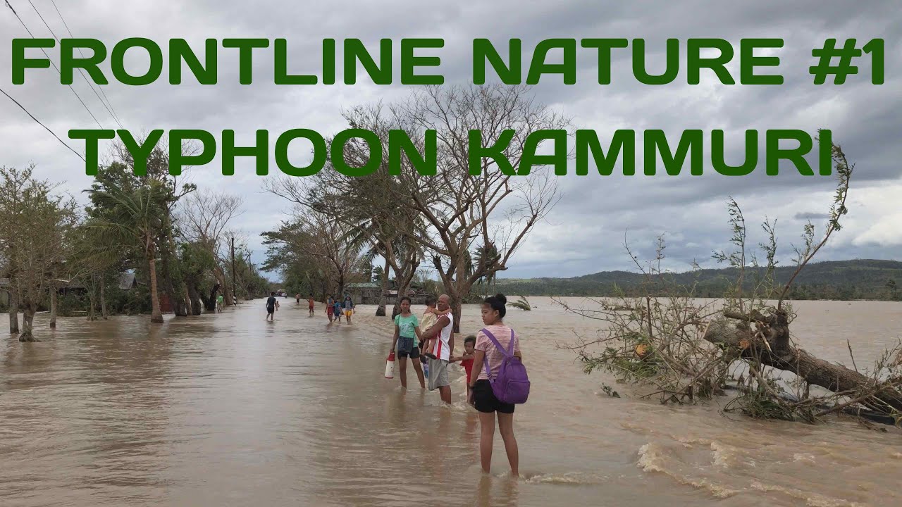 Hunting TYPHOON KAMMURI In Southern Philippines