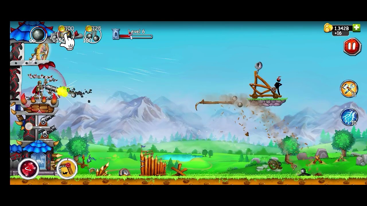 The catapult 2 Level 6