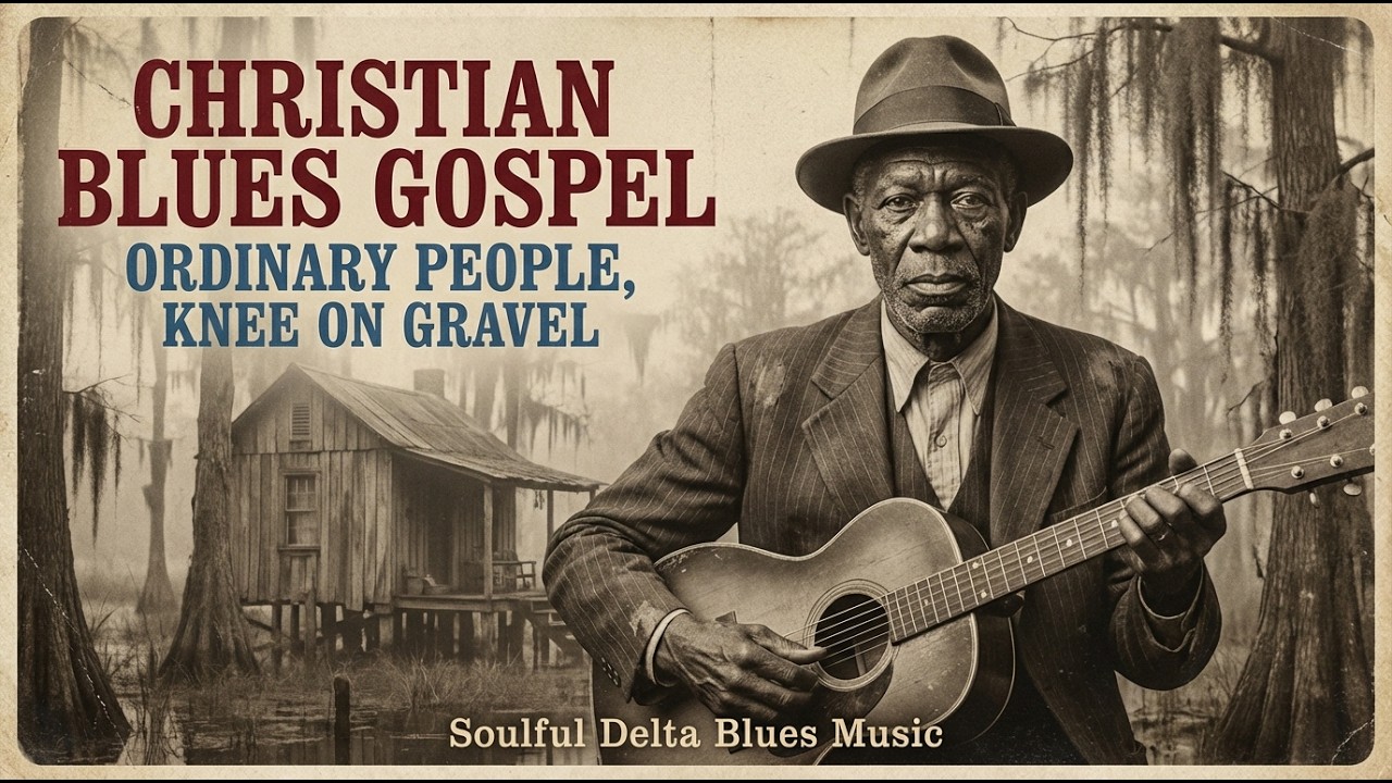 【Christian Blues Gospel】  People, Knee on Gravel -  Soulful Delta Blues Music