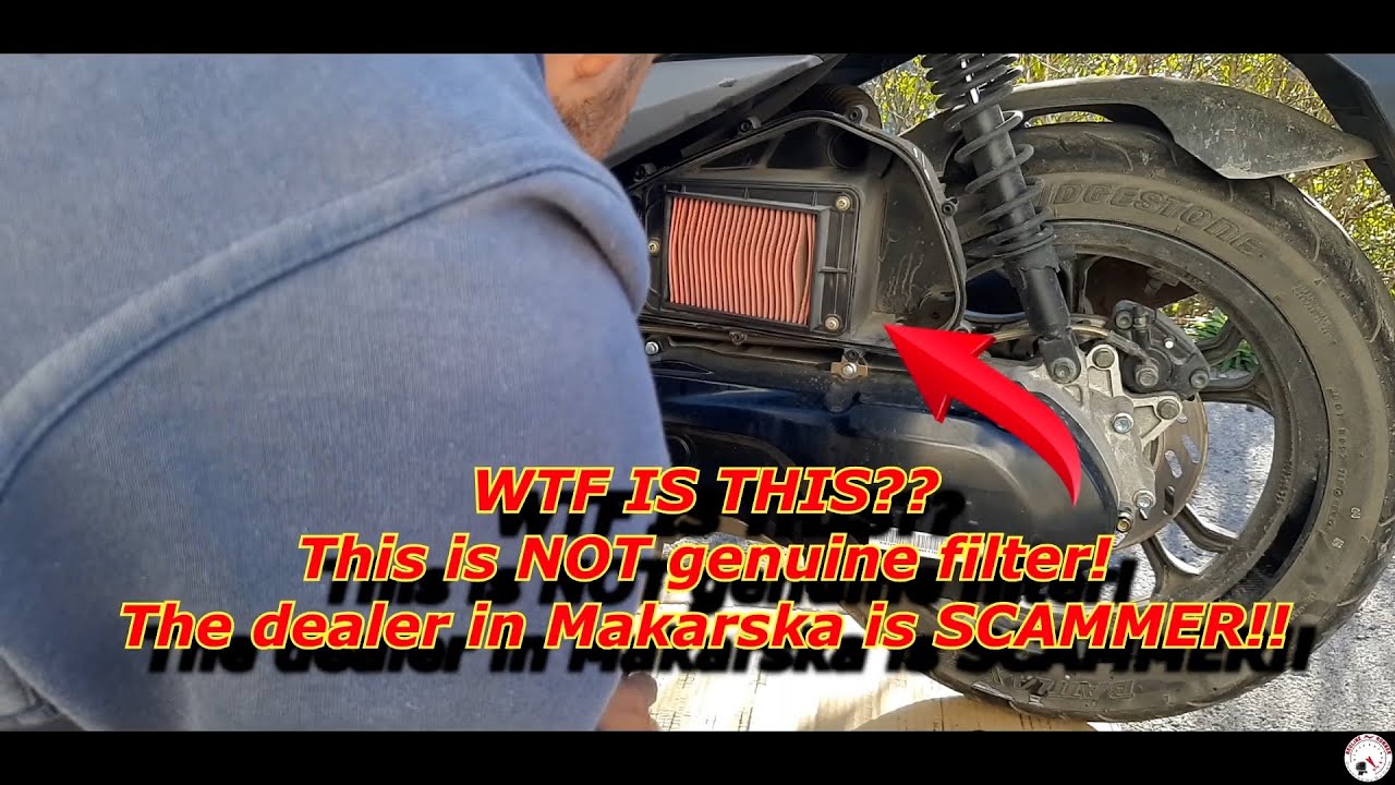 SYM Jet14 200  12 000km Service Ep2 Air Filter And Oil Change