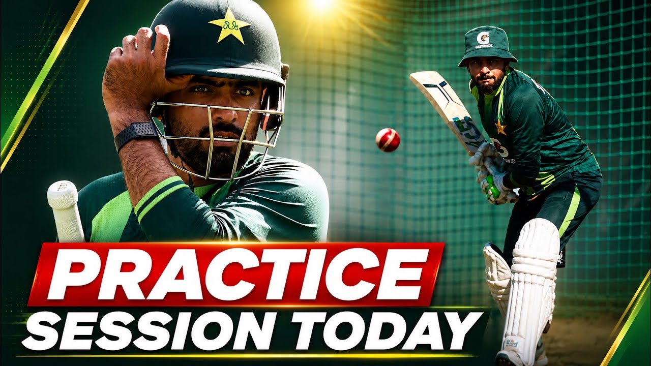 Babar Azam Practice | Pakistan&rsquo;s First Practice Session in Birmingham | PAK vs ENG Test